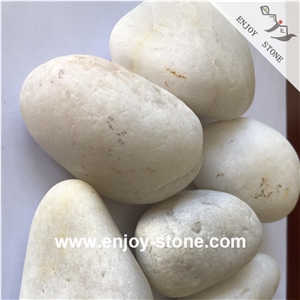 Mixed Size Pebble Stone For Walkway And Roads