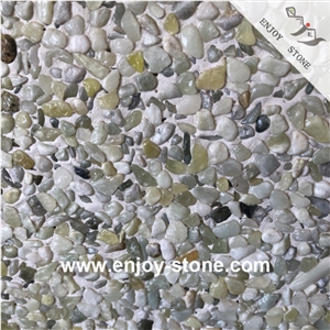 Pebble Stone Step Board For Walkway And Roadsides