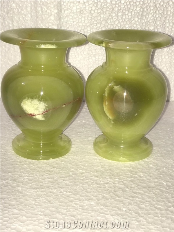 Onyx Flower Vases