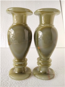 Onyx Flower Vases