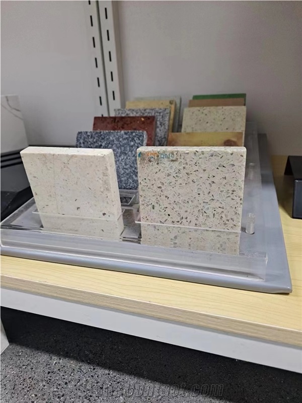 Acrylic Countertop Display Rack For Stone Sample