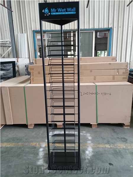 Quartz Stone Sample Display Shelves