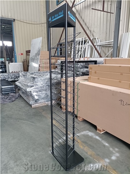 Quartz Stone Sample Display Shelves