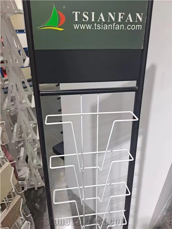Quartz Stone Sample Display Shelves