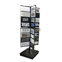 Rotated Display Case For Mosaic, Stone, Wood Sample