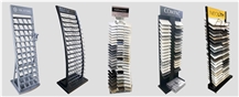 Various Style For Stone Display Stand Rack