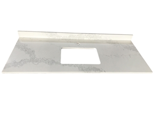 Artificial Quartz Stone Bathroom Vanity Tops