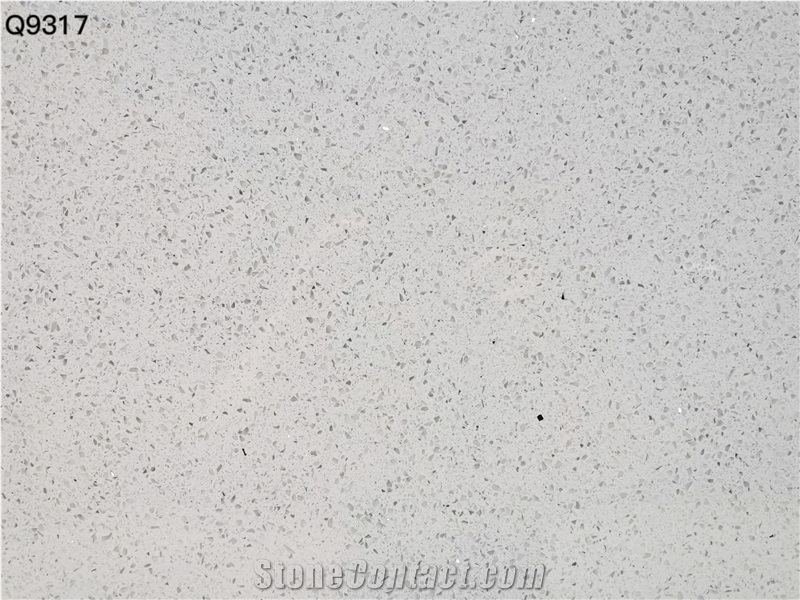 Sparkling Quartz Stone Slabs Artificial Stone For Kitchen