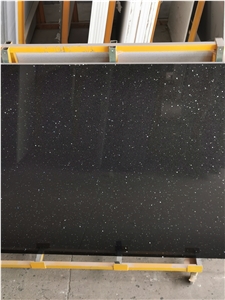 Sparkling Quartz Stone Slabs Artificial Stone For Kitchen