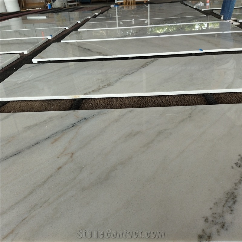 2023 New Trend Chinese Guangxi White Marble Bar Top