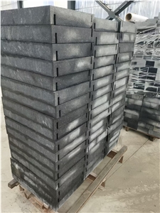 Black Granite G684 Tiles For Swimming Pool Coping