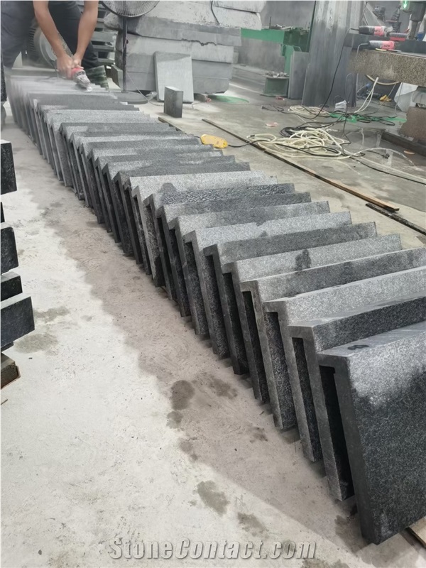Black Granite G684 Tiles For Swimming Pool Coping