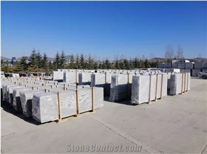 Factory Directly Supply Jilin White Granite Slabs Polished