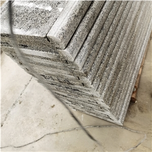 New G603 Granite Stairs Bush-Hammered Finish Steps For Outdoor