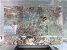 Amazonita Granite Slab