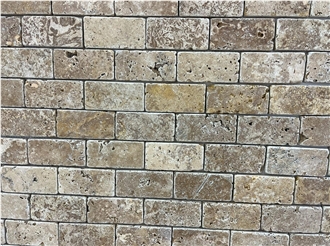 Antalya Noce Travertine Finished Product