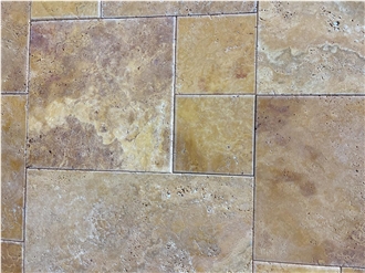 Ararat Gold Travertine Finished Product
