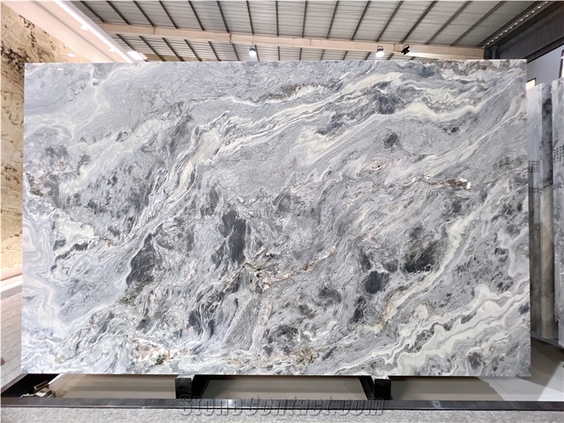 Calacatta Cielo Marble Slab