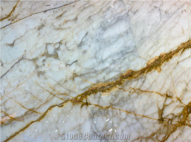 Golden Rose Marble Slab