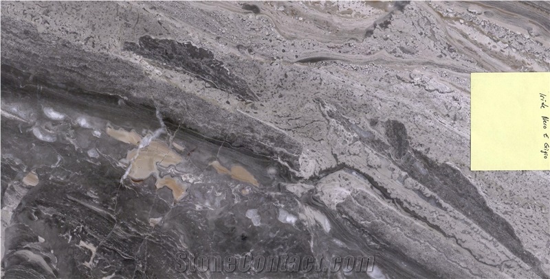 Iride Nero Marble Slab