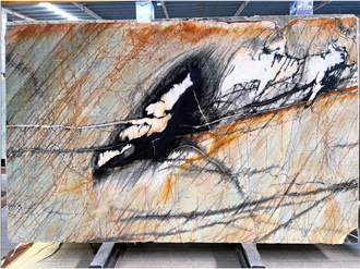 New Cristallo Tiffany Quartzite Slab