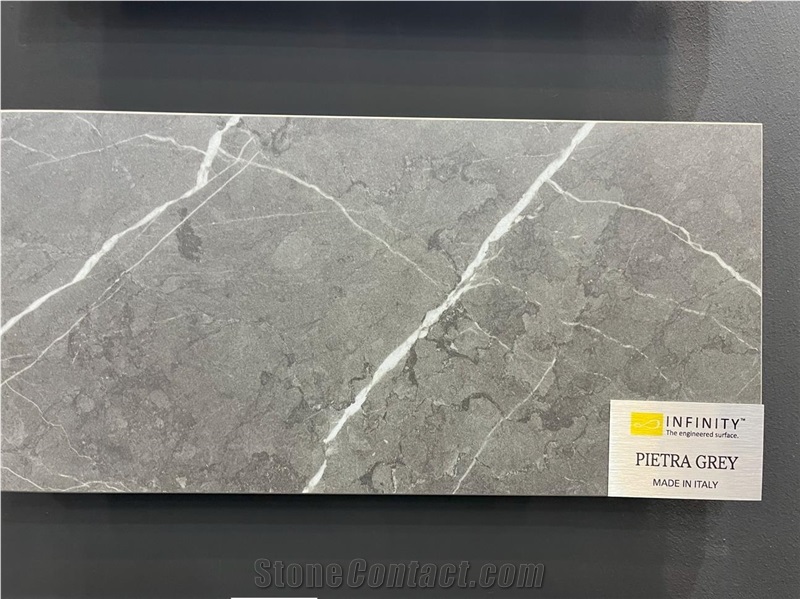 Pietra Grey Porcelain Slab