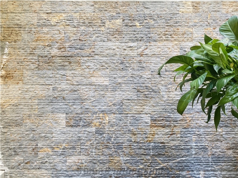 Multi Color Line Chiseled Stone Veneer Viet Nam