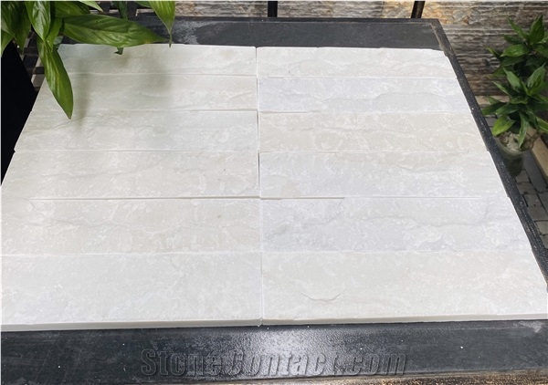 White Marble Split Wall Stone