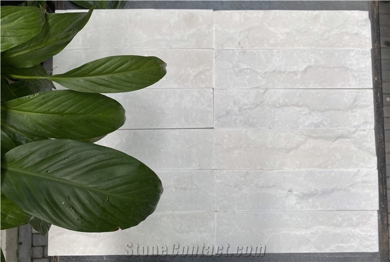 White Marble Split Wall Stone Vietnam