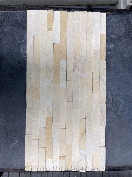 Yellow Marble Wall Cladding Veneer