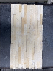 Yellow Marble Wall Cladding Veneer