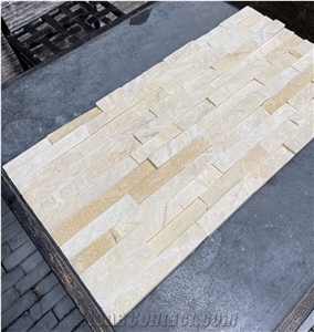 Yellow Marble Wall Cladding Veneer