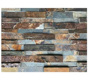 Z Shape Natural Rusty Panel For Wall Decoration