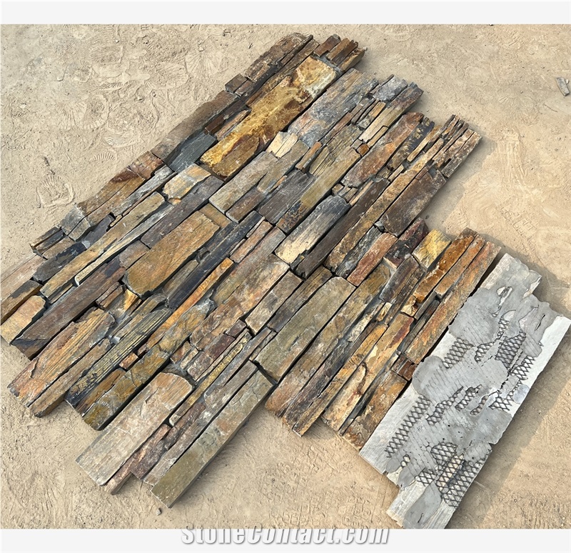 Z Shape Natural Rusty Panel For Wall Decoration
