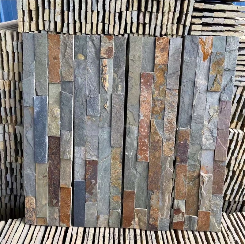 Z Shape Natural Rusty Panel For Wall Decoration