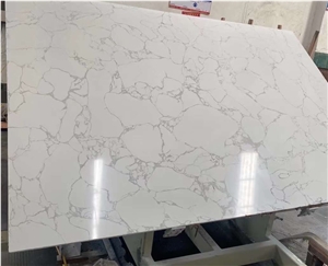 Artificial Calacatta Quartz Slabs