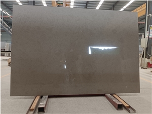 Artificial Grey Marble Engineered Quartz Slabs