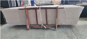 China Sesame Red  G681 Granite Slabs Polished