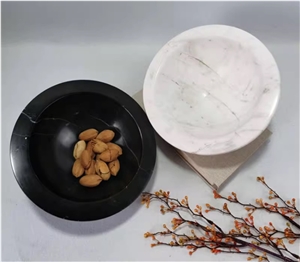 Bianco Carrara Marble Home Decor Bowls