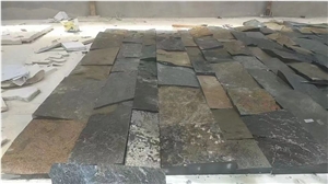 China Black  Granite Split Wall Stone