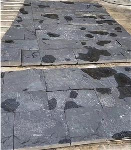China Black  Granite Split Wall Stone