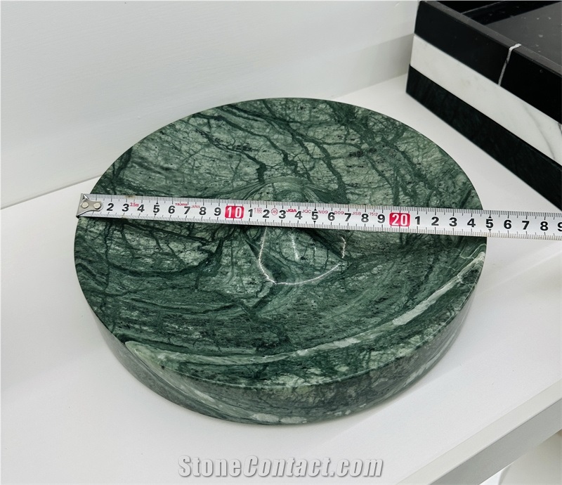 Dark Green Marble  Incense Burner Incense Holder