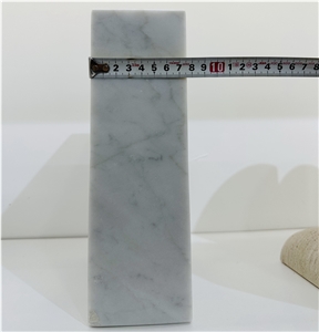 Geometric Carrara Marble Rectangle Vase Home Decor Products
