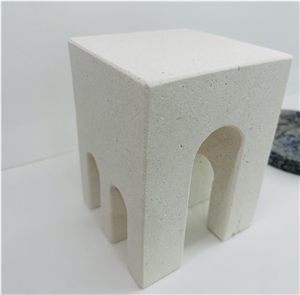 Interior Bookcase Ornaments Beige Limestone Bookends Interior Bookcase Ornaments Beige Limestone Bookends