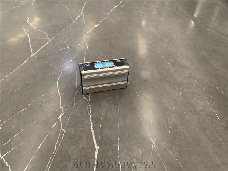 Pietra Grigio Honed Slab Grey Marble Slab Tiles