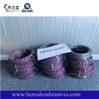 8.8Mm Diamond Wire Saw For Sandstone Profiling 8.8Mm Diamond Wire Saw For Sandstone Profiling