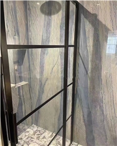 Azul Macaubas Quartzite Vein Sintered Stone Slab Tile