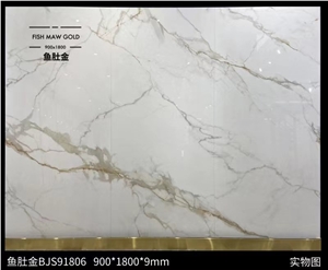 Calacatta Gold White Vein Sintered Stone Big Slab