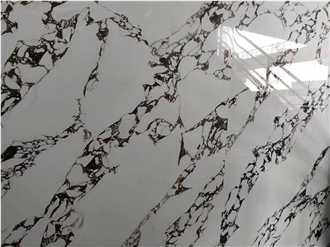 Calacatta Viola Marble Vein Sintered Stone Slabs Tile