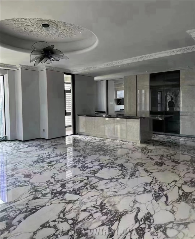 Calacatta Viola Vein Sintered Stone Big Slab Tile